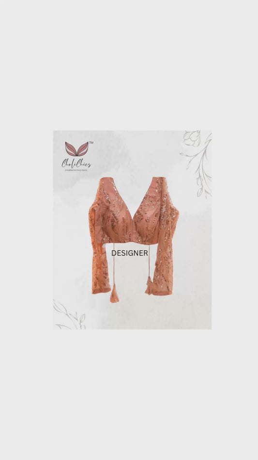 FULL SLEEVE DESIGNER BLOUSE